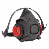 Honeywell North Half Mask Respirator,Black,S Mask Size HM502TS