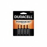 Duracell Battery,Alkaline,AA,Premium,PK4 MN1500B4Z