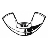 Manufacturer Varies WngNt,Znc,Stl,0.78x0.4in,#6-32,100PK U16260.013.0001