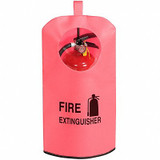 Steiner Fire Ext. Cover,Nylon,Fluorescent Red XT8WG