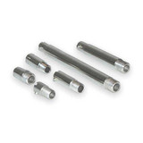 Tempco Bayonet Adapter,1/8-27 NPT,L 2 1/2,Slvr TCA-104-105
