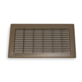 Manufacturer Varies Floor Register,6x14",Brown 4MJD1