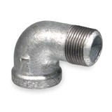 Manufacturer Varies 90 Street Elbow, Malleable Iron, 3/8 in 5P821