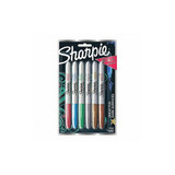 Sharpie Permanent Marker Set,Assorted,PK6 2029678