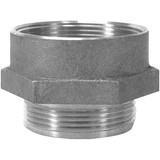 Dixon Fire Hose Adapter,Straight,GHTxNPT FM1076