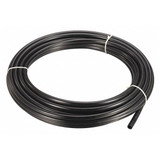 Manufacturer Varies Tubing,1/4" OD,Nylon,Black,50 Ft 2VDL1