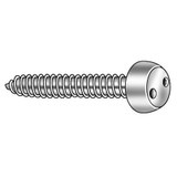 Tamper-Pruf Screws Sheet Metal Scrw,#6,18-8SS,1.5"L,PK25 121430