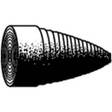 Merit Taper Cartridge Roll, 1/2 in Dia, 1 in L 08834181735