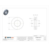 Te-Co SphrWshr Asm,Stl,5-8in,1 3-8x0.313in,1PK 42704