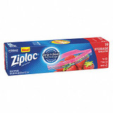 Ziploc Reclosable Poly Bag,Zip Seal,PK19 314467