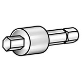 Manufacturer Varies Power Driver,Steel,19/64 in L 4ZE52