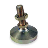 Te-Co Level Pad,Fixed Stud,1/2-13,1-7/8in Base 44451