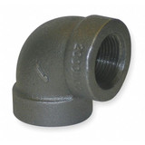 Manufacturer Varies 90 Elbow, Malleable Iron, 1 1/4 in 5P439