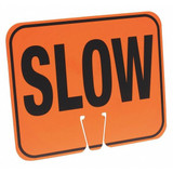 Manufacturer Varies Traffic Cone Sign,12-1/2" L,ABS Plastic 03-550-SLT