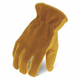 Ironclad Performance Wear Leather Palm Gloves,Tan,Size M,PR IEX-WHO-03-M