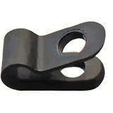 Sim Supply Cable Clamp,Nylon,1/2 In,Blk,PK25  22CC37C0500B