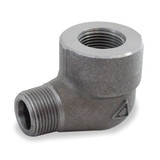 Sim Supply 90 Street Elbow, Forged Steel, 3/8 in  1MMV5