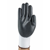Ansell Cut Resistant Gloves,Black-White,VP,9,PR 11-724