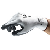 Ansell Cut Resistant Gloves,Black-White,VP,9,PR 11-724