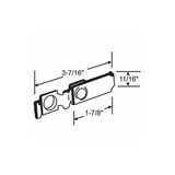 Manufacturer Varies Closet Door Pivot Bracket,Steel,3.4 in D 7-216
