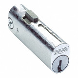 Compx Chicago File Cabinet Locks,Silver  C5002LP-KD