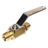 Manufacturer Varies Manual 2-Way Ball Valve,NPT,Brass G-BVLM-25M