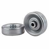 United Sales Skate Wheel,Steel,1-15/16" Dia.,150 lb. SW1.9XN320