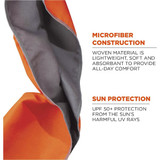 Ergodyne Evaporative Cooling Towel,Orange 6602MF