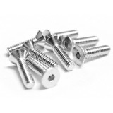 Foreverbolt ScktFltHdScrw,SS,1/4"-20,1/2"L,PK100 FBFHEADS142012P100