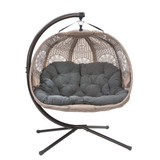 Flowerhouse Dream Catcher Sand Hanging Patio Loveseat FHPC100-DC