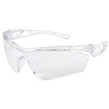 MCR Safety® Checklite® CL4 Eyewear, Clear Frame & Scratch-Resistant Lens, 1/Each