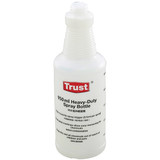 Trust® Spray Bottle, 32 oz, 3 1/2"Dia x 9 13/16"H, White, 1/Each