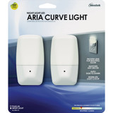 Westek Aria White Dusk To Dawn LED Night Light (2-Pack) NL-ARIA-F2