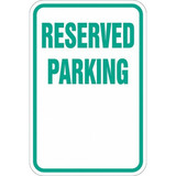 Lyle Reserved Parking Sign,18" x 12" T1-1186-EG_12x18