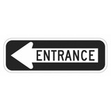 Lyle Enter Sign For Parking Lots,6" x 18" T1-1857-DG_18x6