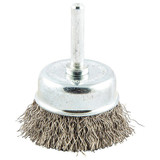 Sim Supply Crimped Wire Cup Brush,Shank Mount  66252838859