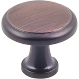 KasaWare 1-3/16 In. Dia. Brushed Oil Rubbed Bronze Cabinet Knob (10-Pack)
