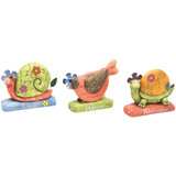 Alpine 5 In. H. Soft Color Animal Statuary KGD132ABB Pack of 9