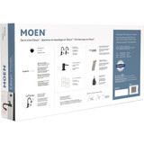 Moen Edwyn 1-Handle Pull-Down Kitchen Faucet with Soap Dispenser, Matte Black 87028BL 470382