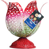 Alpine 9" Tngs Mesh Flower Lamp RGG518A Pack of 6 875460