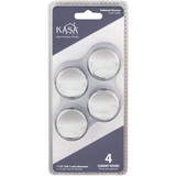KasaWare 1-1/2 In. Dia. Polished Chrome Cabinet Knob (4-Pack)