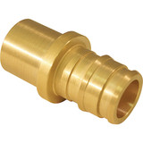 Apollo Retail 1/2 In. Barb x 1/2 In. Male Sweat Brass PEX-A Adapter EPXMS1212