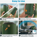Thermacell Patio Shield 12 Hr. Forest Mosquito Repeller