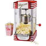Nostalgia Retro Series Red Styling 2.5 Oz. 10-Cup Tabletop Kettle Popcorn Maker