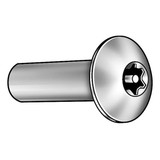 Manufacturer Varies Barrel Bolt,1"L,18-8SS,1/4"-20 5MA31