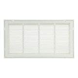 Sim Supply Filtered Return Air Grille,14x24",White  4MJT7