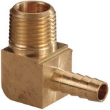 Speedaire Barbed Hose Fitting,Hose ID 1/4",NPT  6AFG8