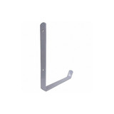 Sim Supply Double Point Hook,Steel,9 in H,White  39DL14