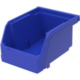 TruForce™ Hang, Stack, & Nest Bin, 5 3/8"L x 3"H x 4 1/8"W, Blue, 1/Each