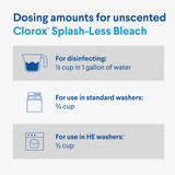 Clorox 77 Oz. Concentrated Splash-Less Liquid Bleach 32347 Pack of 6 610221